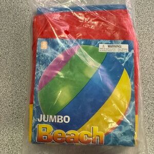 Jumbo 48” Beach Ball Orginial Package Not Opened RARE 2007